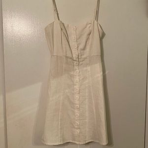White Sundress with buttons